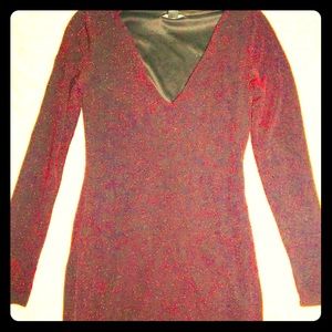 ❤️Forever 21 Sparkly Red Dress❤️
